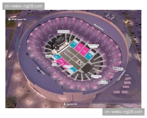 活塞队新主场“底特律创新中心”建设方案公布，预计2028年投入使用