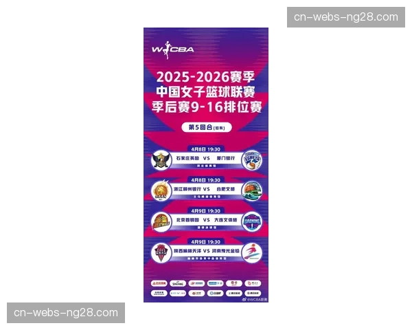 WNBA发布2026赛季完整赛程，新增季中锦标赛小组赛阶段